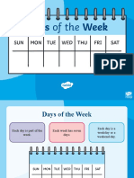Us CM 37 Days of The Week Powerpoint Ver 5