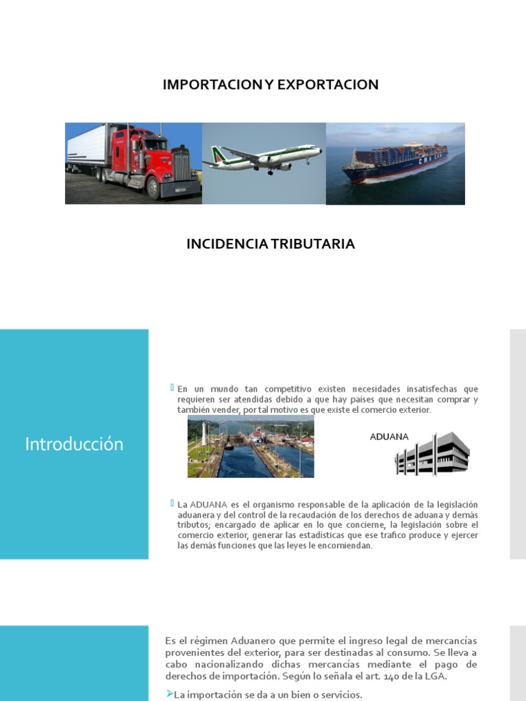 Importación y Tipos de Aduanas | PDF | aduana | Arancel