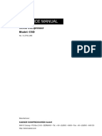 Fdocuments - in - Service Manual Mils Service Manual Screw Compressor Model CSD No 9570006e