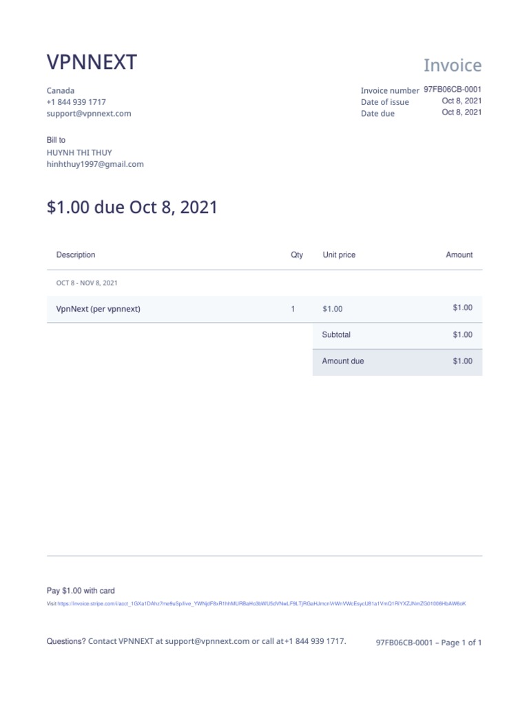 Invoice 97FB06CB 0001 | PDF