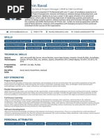 Sachin Raval: Senior Technical Project Manager - PMP & CSM Certified