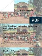 UNIT II: Folk Dance: Exploring Philippine Masterpieces