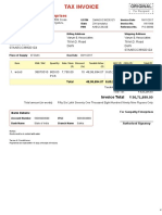 Generate GST tax invoice for wood sale