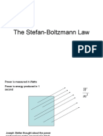 The Stefan-Boltzmann Law1