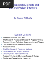 4 - Main Research Methods and General Project Structure