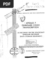 Apollo 7 Onboard Voice Transcription