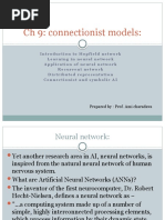 CH 9: Connectionist Models