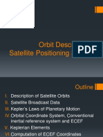 Lecture 4 - Orbit Description of Satellite Positioning Systems