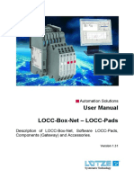 User Manual LOCC-Box-Net - LOCC-Pads: Automation Solutions
