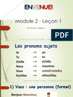 Module 2 - Leçon 1