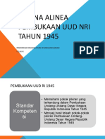 Makna Pembukaan UUD NKRI 1945