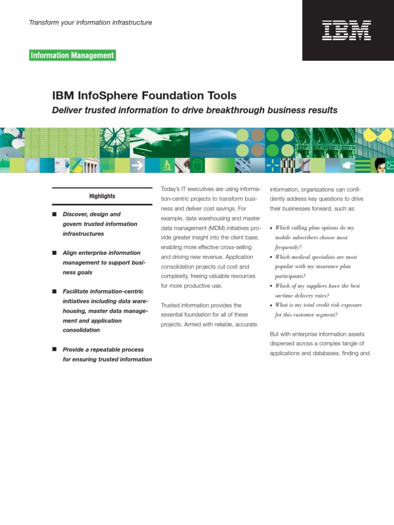 Foundation Tools | PDF | Trademark | Data Warehouse