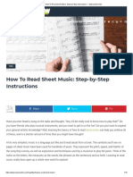 How To Read Sheet Music - Step-by-Step Instructions - Musicnotes Now