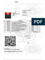 Kartu Rencana Studi (KRS) SEMESTER PTA 2021 / 2022