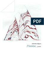 Planine, Poetry Book. Jadranka Ahlgren.04.11