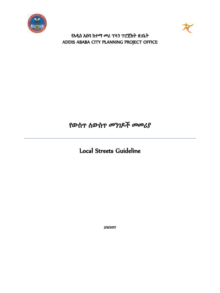 Addis Ababa City Planning Project Office | PDF