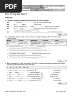 Sol3e Preint U1 Progress Test A