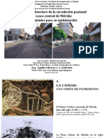 E - 003 - Analisis Del Deterioro de La Circulacion Peatonal Del Casco Central de Merida - Aquiles Oliveros