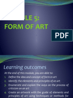 ART ELEMENTS & PRINCIPLES