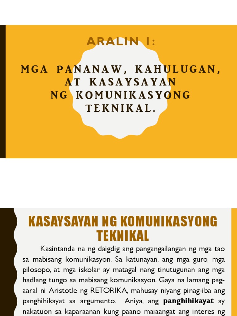 mga-pananaw-kahulugan-at-kasaysayan-ng-komunikasyong-teknikal-pdf