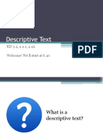 Descriptive Text