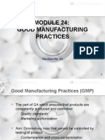 24 - Good Manufacturing Practices