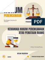 Kerangka Hukum Perencanaan dan Penataan Ruang