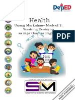 w4. Grade 1 Health m2 q1 Tagalog