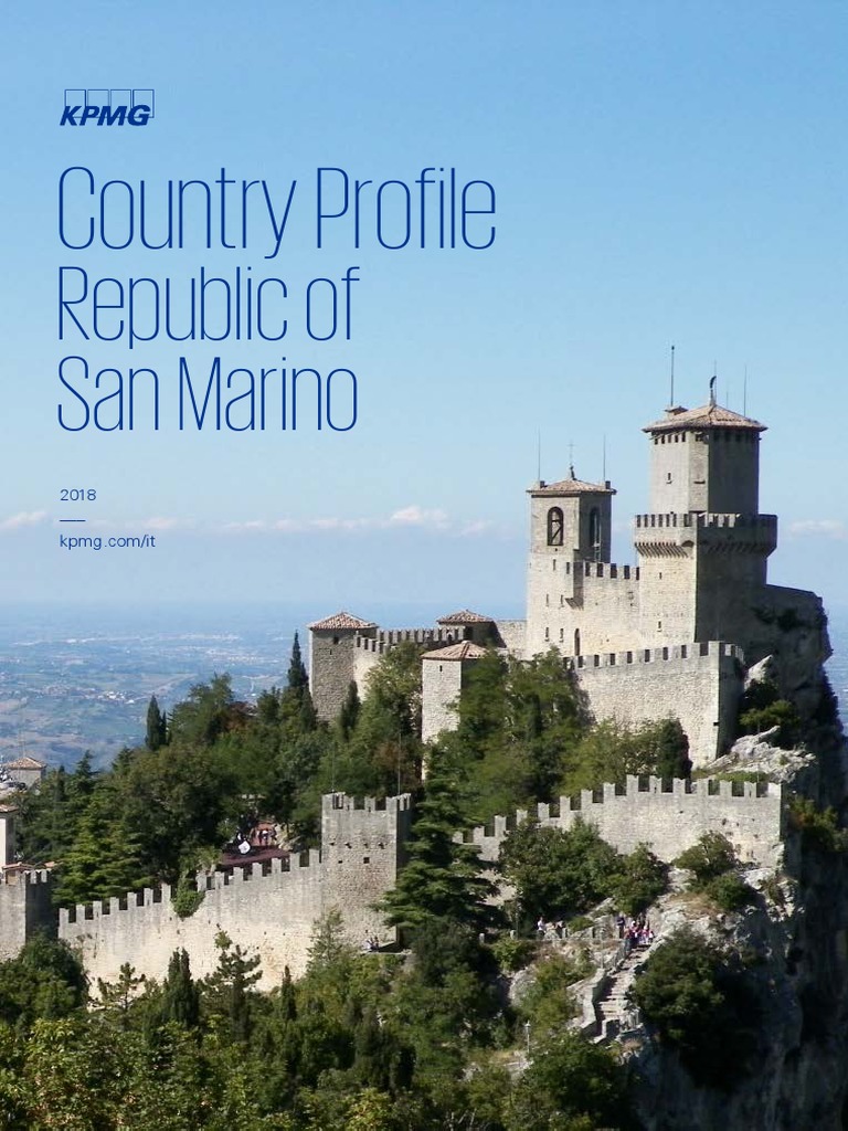 Country Profile Republic of San Marino PDF Taxes Joint Stock Company