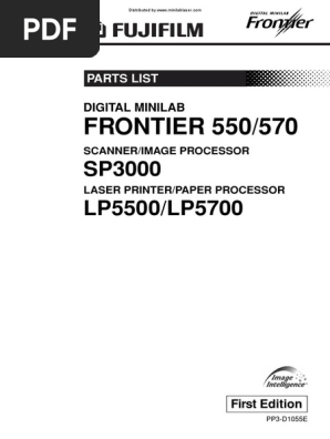 FUJI FRONTIER 550 - 570 - PartsList | PDF | Screw | Equipment