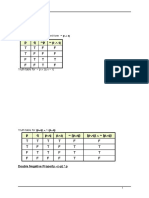 Lecture # 2: Truth Tables For