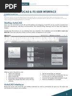 Starting Autocad & Its User Interface: Chapter One