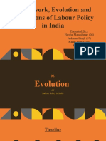 Framework, Evolution and Dimensions of Labour Policy in India
