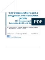 Sharepoint Integration Capability