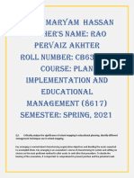 School Mapping Strategic Planning