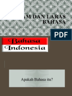 Ragam Dan Laras Bahasa