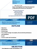 SPE-207117-MS Gravity Drainage System: Investigation and Field Development Using Geological Modeling and Reservoir Simulation