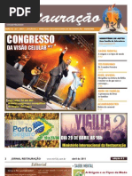 Jornal Restauração - 2ª Edição - MIR ARARUAMA RJ