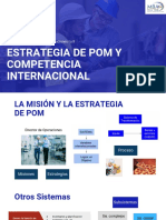 Estrategia de POM y Competenica Internacional