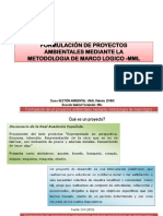 Presentación 3A. Formulación de Proyectos Ambientales_Curso GA 2018III