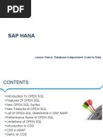 Database Independent Code-To Data