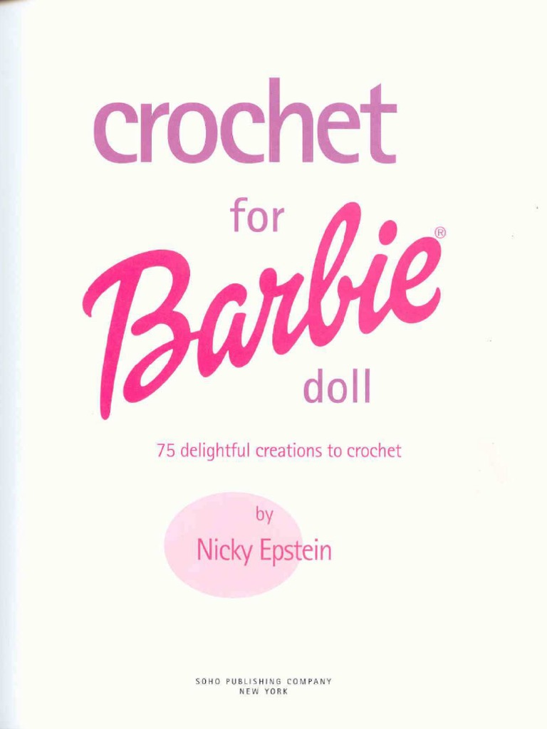 Crochet Barbie Doll 75 Creations Ing PDF