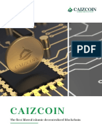 Caizcoin: The First Liberal Islamic Decentralized Blockchain
