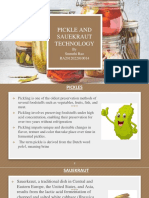 Pickle and Sauekraut Technology 1