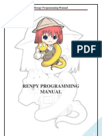 Renpy Programming Manual