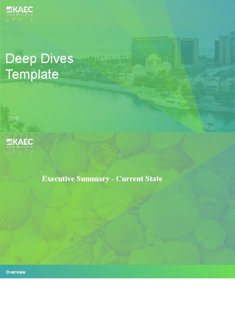 Deep Dives Template Pdf