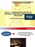 Anatomia, fisiologia, embriologia e histologia dos sistemas digestório, urinário, reprodutor e endócrino