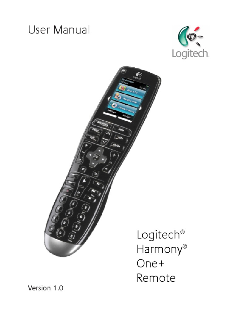 Logitech Harmony Companion Manuals – WATQVT