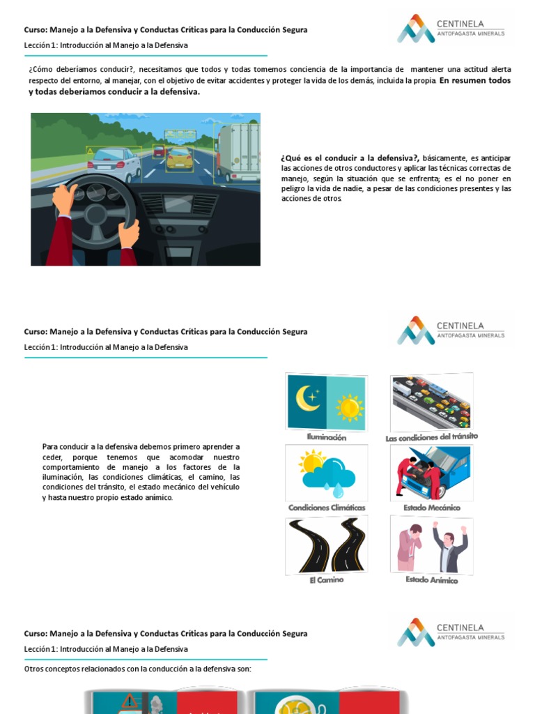 Curso de Manejo a la Defensiva | PDF | Cognición