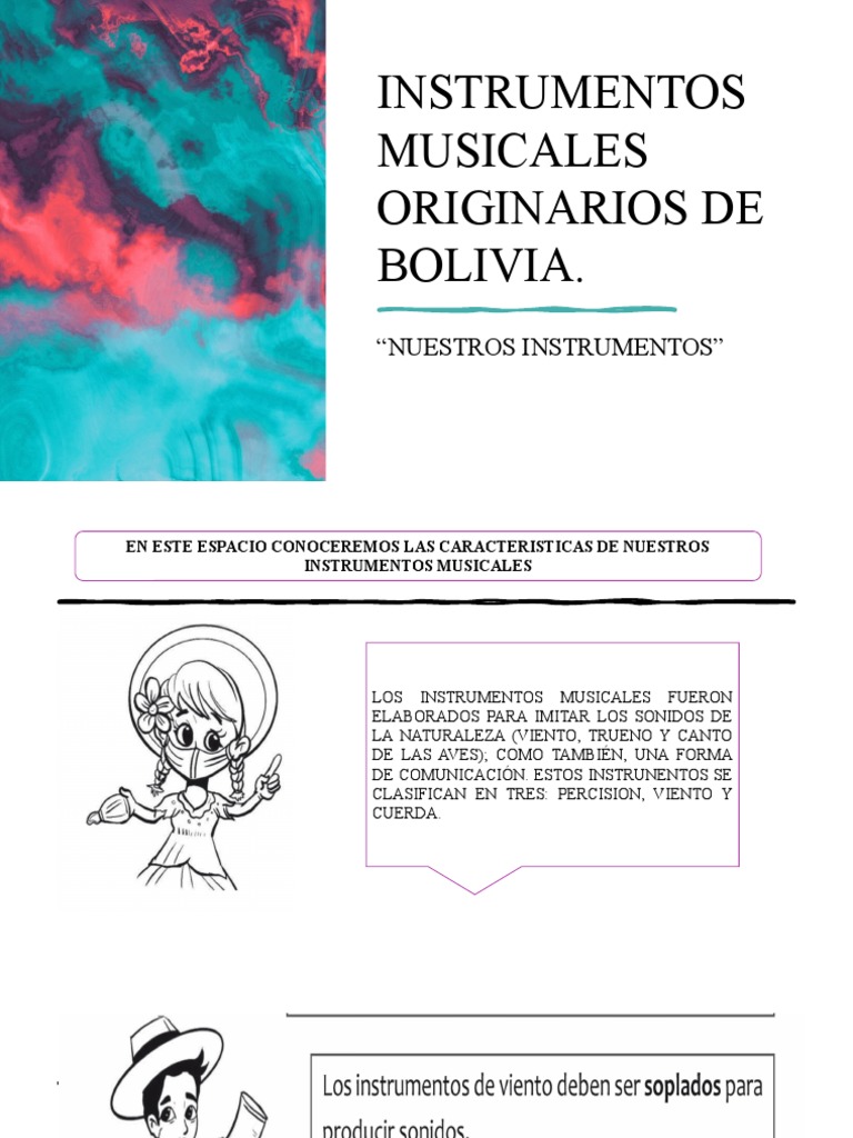 Instrumentos Musicales Originarios de Bolivia PDF